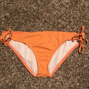 Orange bikini bottoms